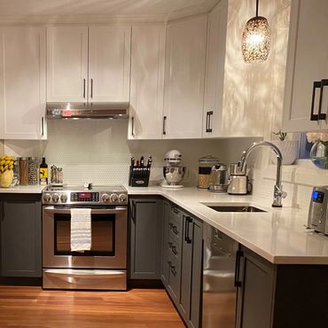 Resurfaçage armoires de cuisine