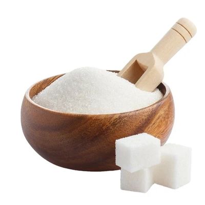 Pure white sugar