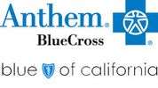 Anthem Blue Cross logo with shield emblem.