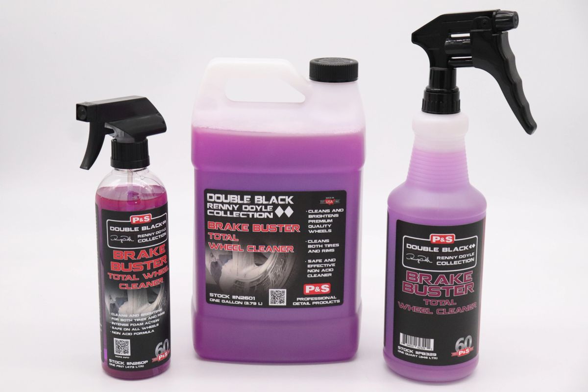 P&S Double Black Collection Brake Buster Non-Acid Wheel Cleaner Gallon