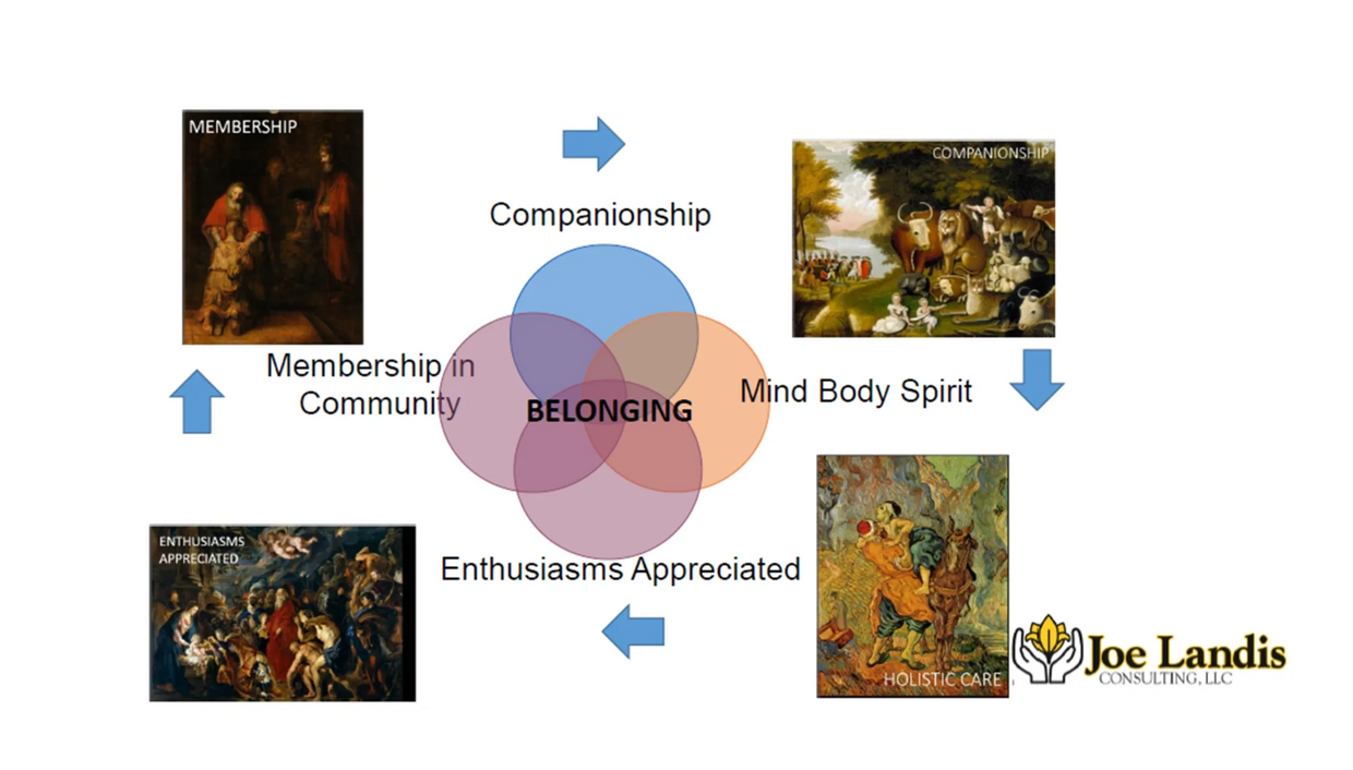 The Belonging Model of Care Diagram