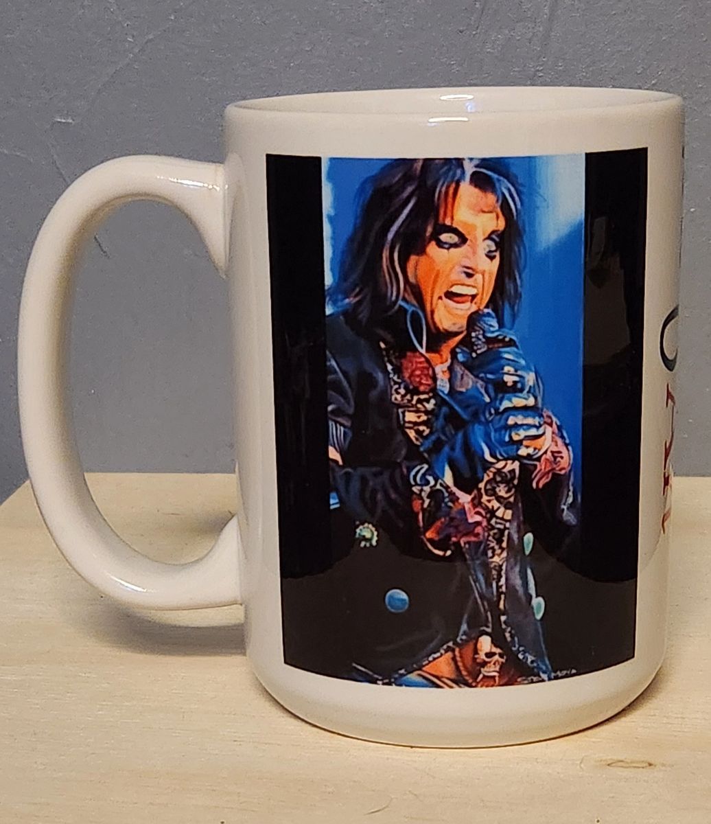Alice Cooper coffee mug