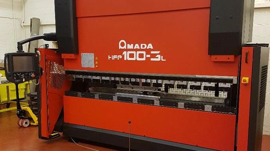 Amada HFP 100-3L Pressbrake for Metal Folding/Bending servicing Staffordshire & Stoke