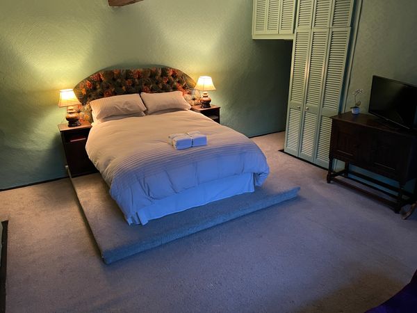 The Master Bedroom (En Suite) - Finished in an authentic period sage tone