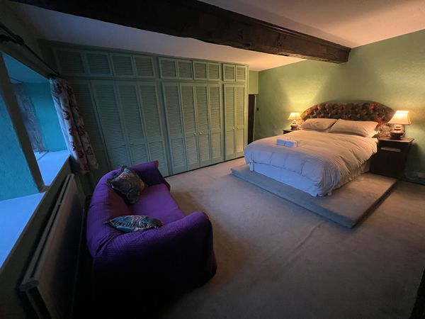 The Master Bedroom (En Suite) - Finished in an authentic period sage tone