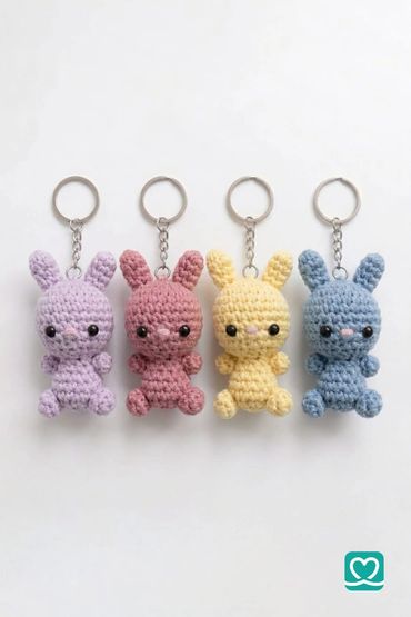 The Milo Family Bunny🐇 Keychains
​A pocket-sized companions designed to carry with you every day. 