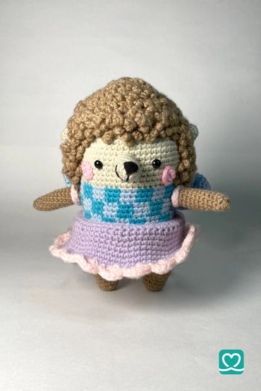 Mabel the Hedgehog 🦔
An adorable handcrafted woodland friend.
