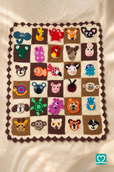 Little Wild Things 🐻🦁🦒
A collection of colourful animal faces brought to life through crochet. 