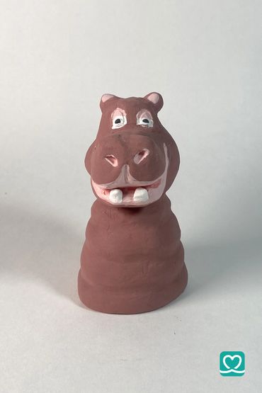 Hugo the Hippo! 🦛 
Mud-baths can wait—Hugo is looking for a cozy spot to call home.