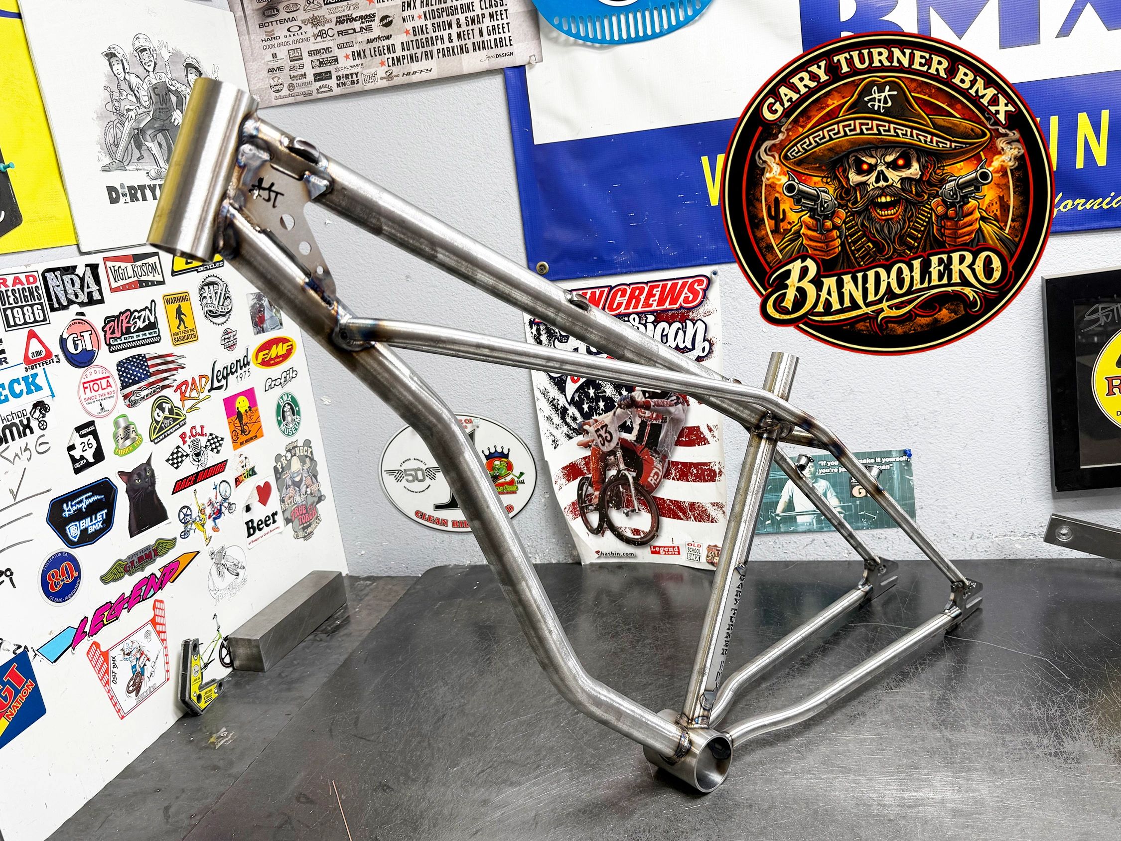 gt bicycle frame GTB Frameset GT Fueler BMX Frame (Black)