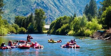 TUBING THE ICICLE RIVER AND WENTACHEE RIVER 