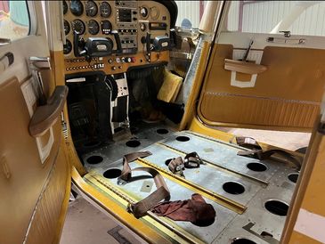 Airplane annual inspection