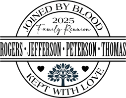 ROGERS, JEFFERSON, PETERSON, THOMAS 
FAMILY REUNION