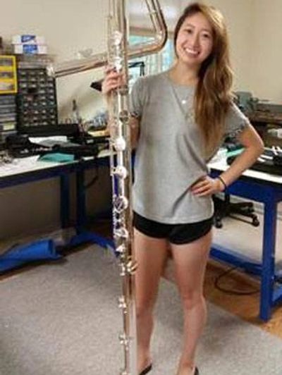 Di Zhao Flutes standard bass flute, vertical bass flute and contrabass bass flute