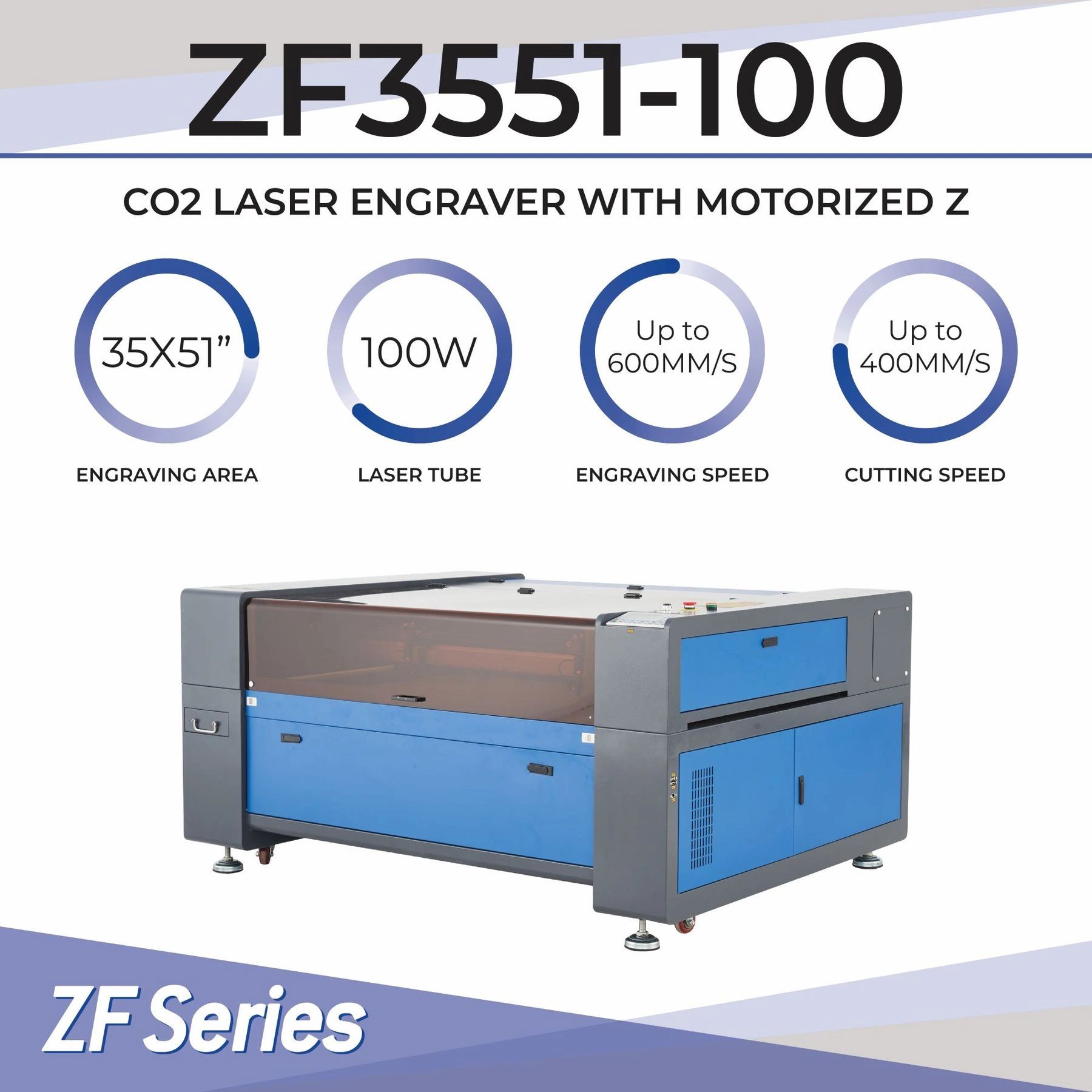 CO2 Laser Cutting Engraving Machine- Mid Range Laser Engraver- OMTech Laser
