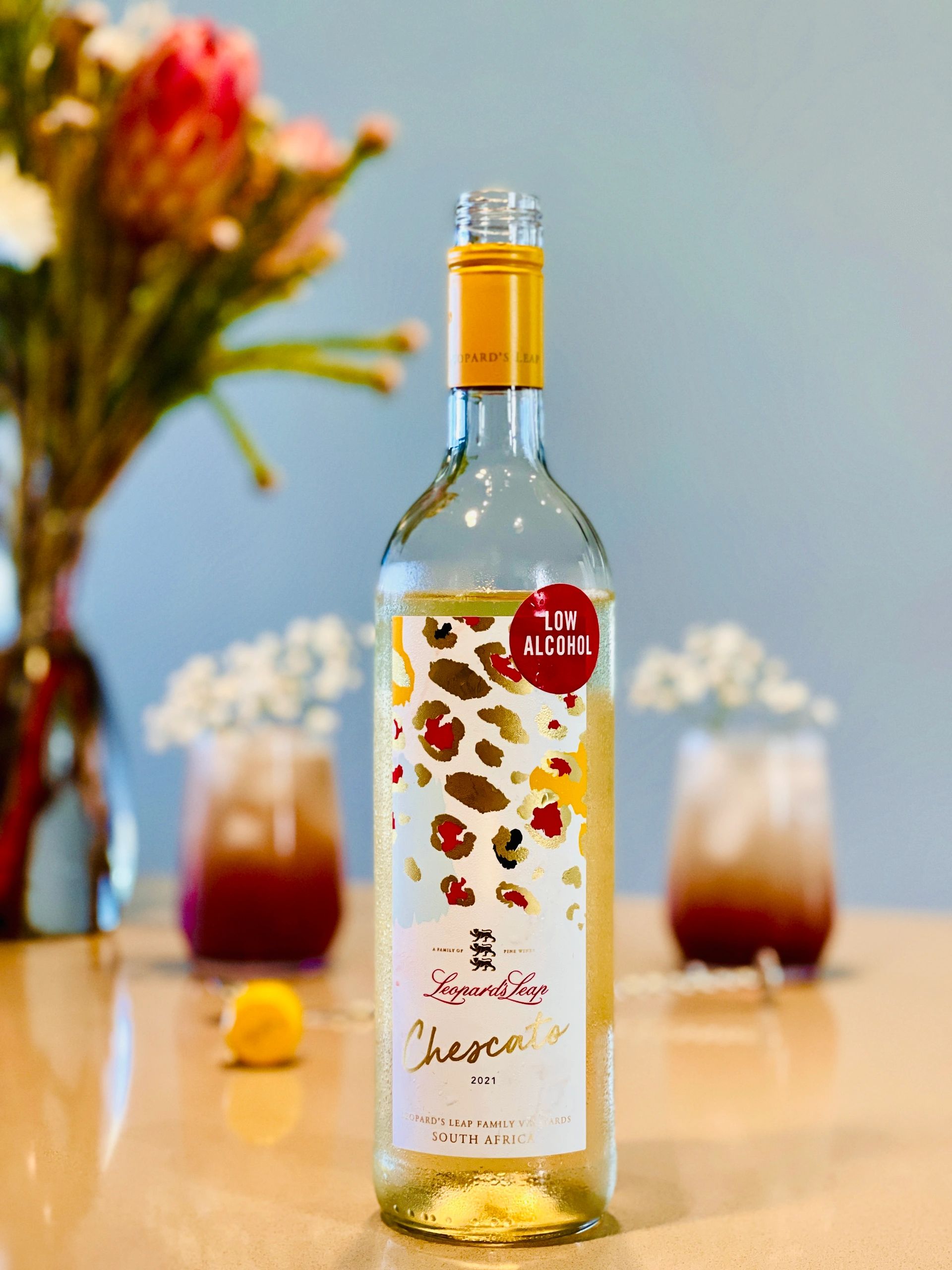 Leopards Leap: Leap Chescato wine cocktails by Travis Kuhn