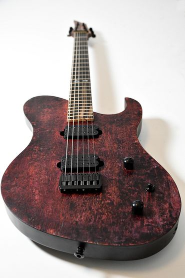 IP Guitars - MKH Daedalus 6 - Hard Tail Bridge