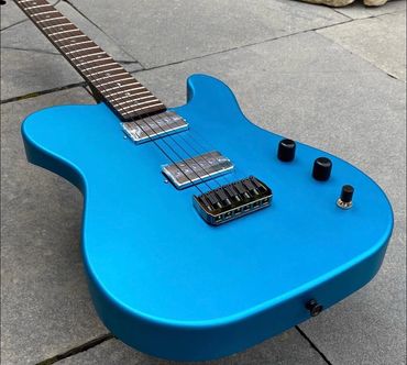 Drewman Guitars Telecaster - Hard Tail Bridge, Potentiometer Knobs, Switch Tip
