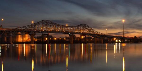 Decatur bridge near Huntsville Alabama