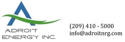 Adroit ENERGY INC.  
(209) 595 - 0034
sales@adroitnrg.com
