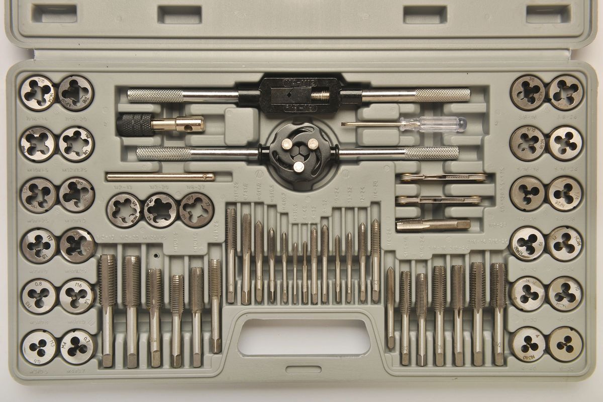 SAE & Metric Tap And Die Set, 60 Pc No. ATDTSE