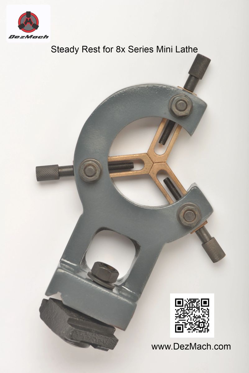 Steady Rest for D0816, D0831, 8x MiniLathe (8x14, 8x16, 8x31) No.SR831E