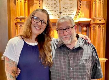 Rabbi Barry Altmark performs conversion ceremony in Temple Emanu-El Birmingham Alabama