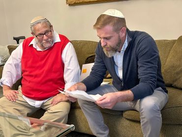 Rabbi Barry Altmark performs conversion ceremony in Marietta Georgia
