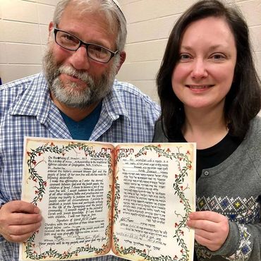 Rabbi Barry Altmark performs conversion ceremony in Huntsville Alabama