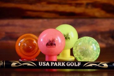 USA Park Golf Balls and XP-3 Park Golf Balls