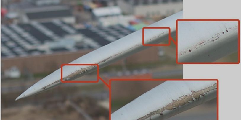 Wind turbine towers and rotor blades are exposed to the whims of the weather. Drone inspection provi