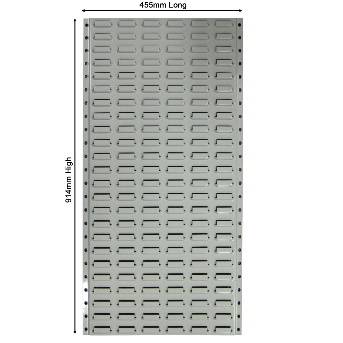 914mm x 455mm Steel Louvered Panel