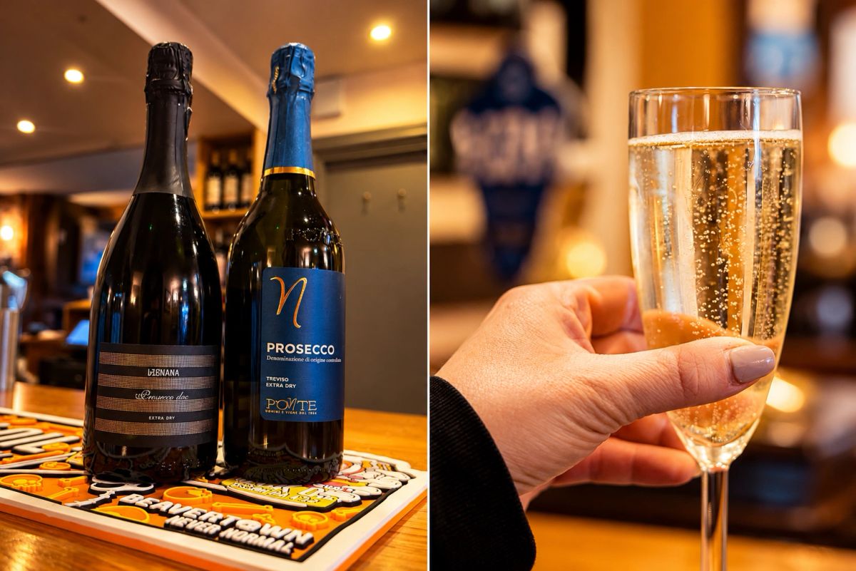 Prosecco for a celebration