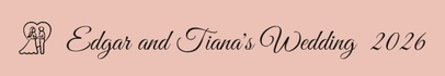 Tiana and Edgar's Wedding 