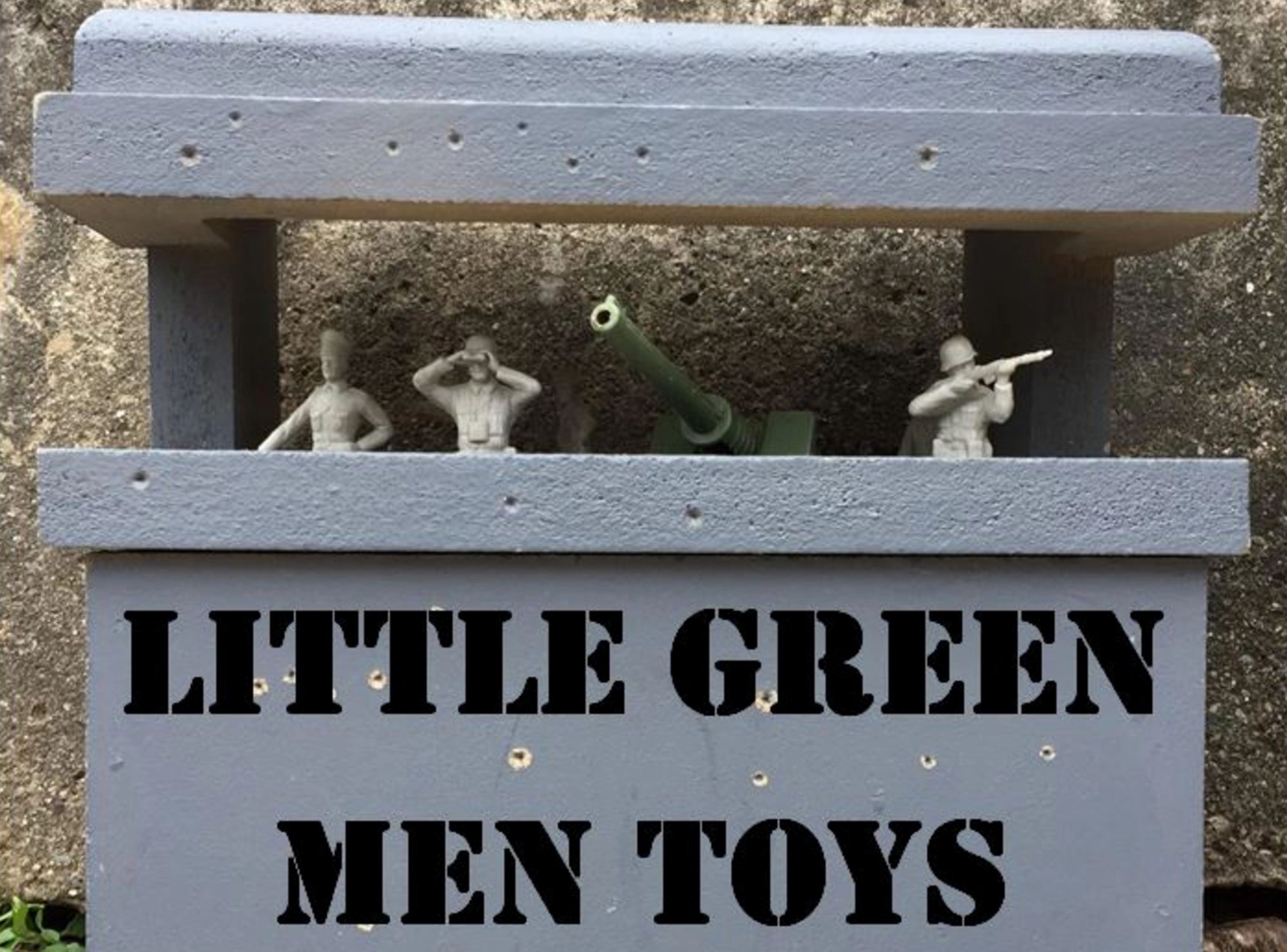 Little green man. Little Green men.