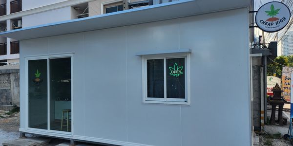 Front of Marijuana Store