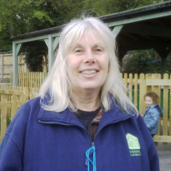 Louise King one of the playgroup staff.