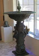 fountain, bronze, hermes, large, 110cm,habitatandstyle, 