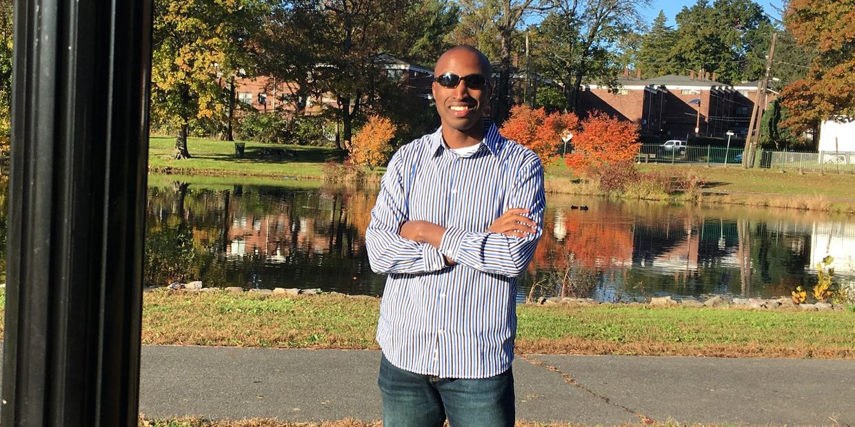 A photo of me in Monte Irvin Orange Park, of East Orange, NJ... on 10/30/18, around 10:03 AM...