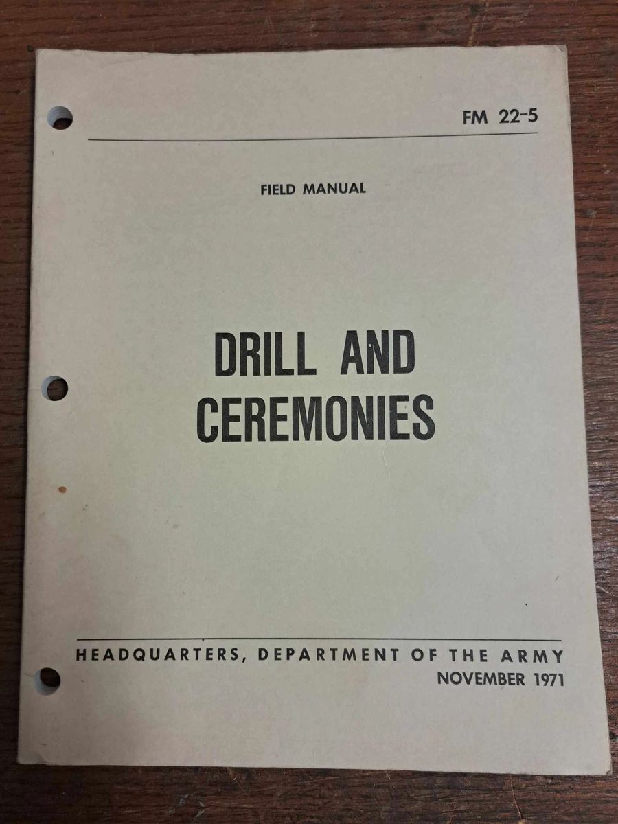 Us Army Drill And Ceremonies