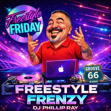 Freestyle Friday on Groove 66 Radio with classic freestyle hits and a bi-weekly live DJ mix.