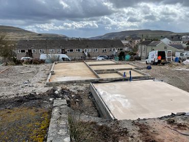 Strip foundation Brynmawr Blaenau Gwent 