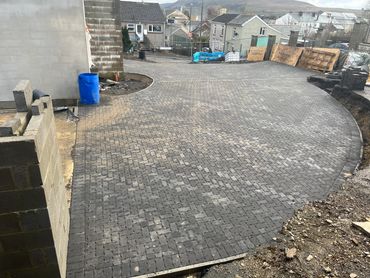 Block paving