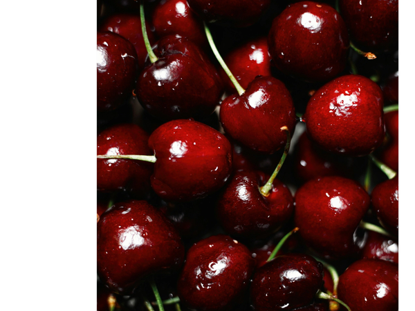 Bing cherries