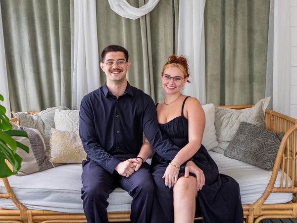 This picture is Co-owners of Spring House Coffee Shyenne and Dylan