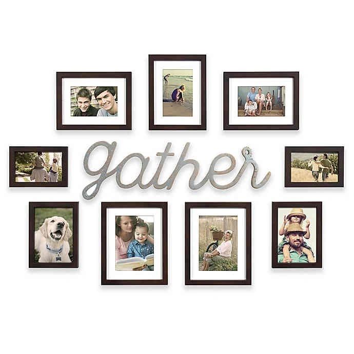 Wall Verbs Gather Box Wall Frames (10Piece Set)