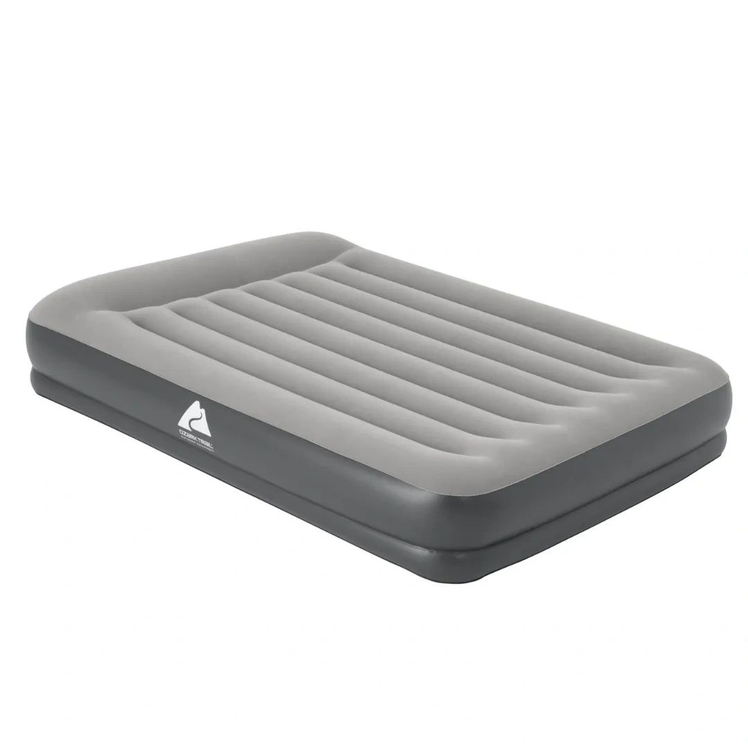 Ozark Trail Tritech Air Mattress Queen 14" with In & Out Pump and