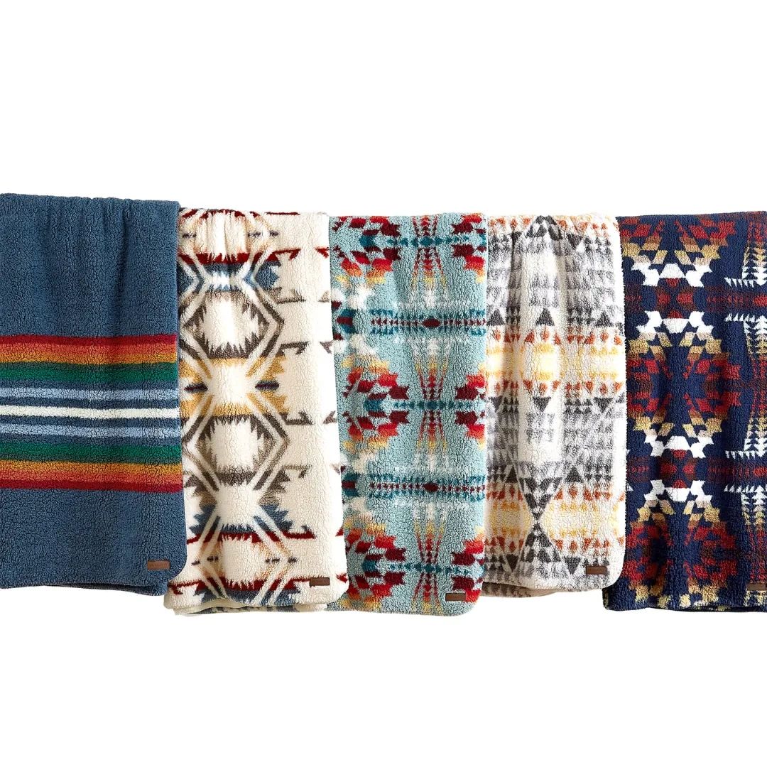 Pendleton sherpa fleece blankets new arrivals
