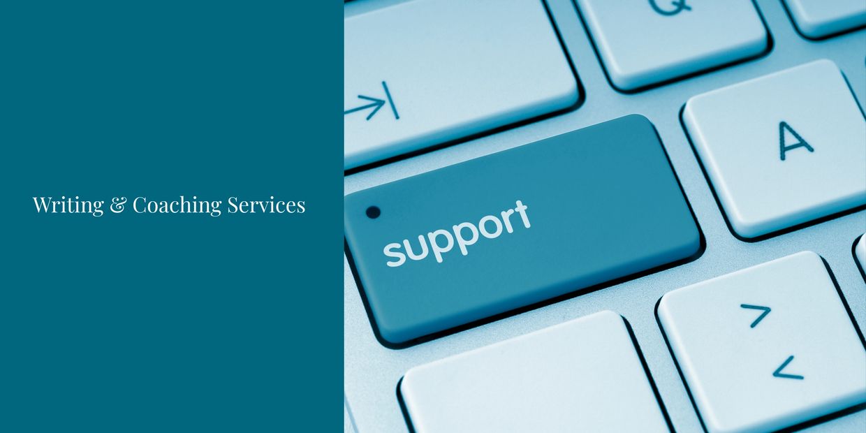 support key on a keyboard. writing & coaching services