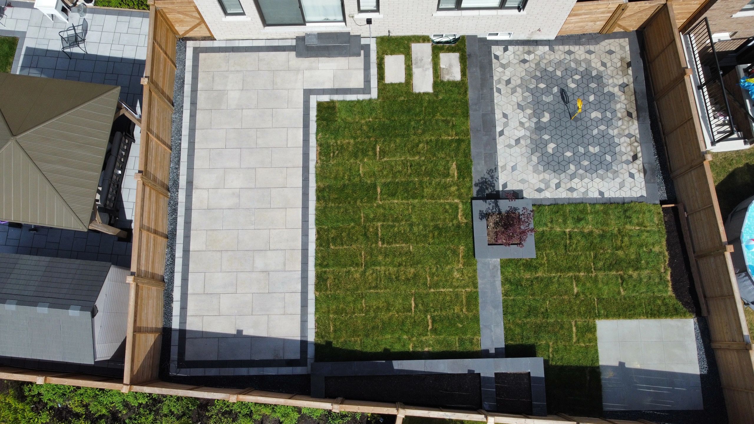 Completed Falvo Construction landscape project
